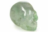 1.5" Polished Purple and Green Fluorite Crystal Skulls - Photo 3
